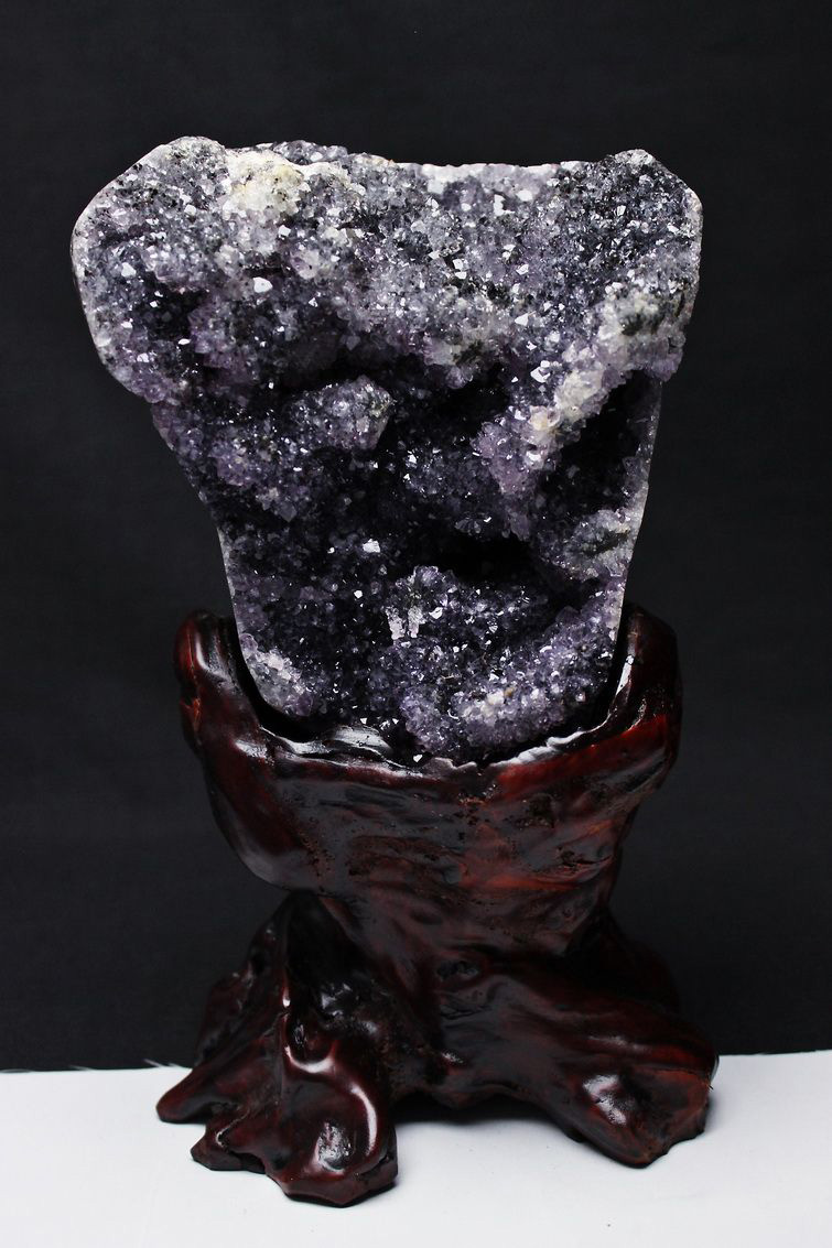 1.5Kg ウルグアイ産 アメジストクラスター[T95-9263]