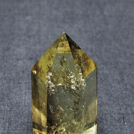 虹入り シトリン水晶 六角柱[T98-1992]