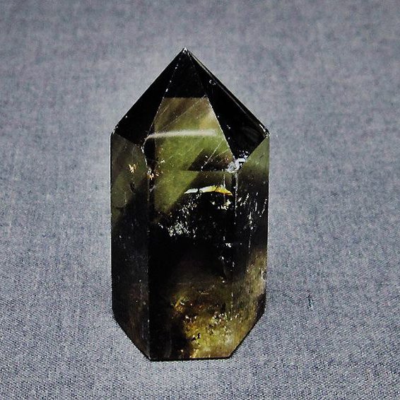 虹入り シトリン水晶 六角柱[T98-2023]