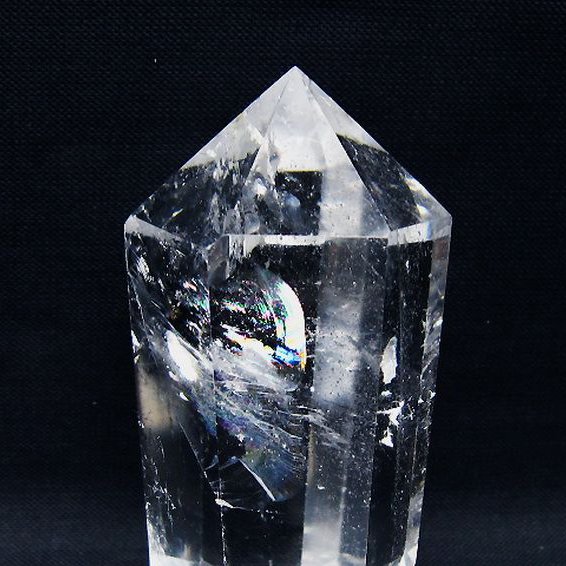 虹入り ヒマラヤ水晶ダブルポイント [t98-2717]