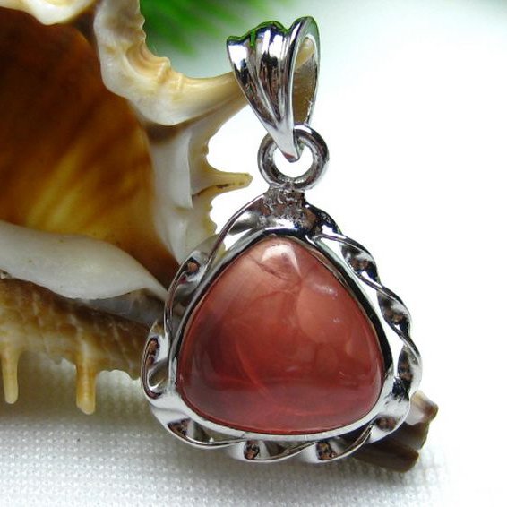 インカローズ ロードクロサイト ペンダント [W12-24]