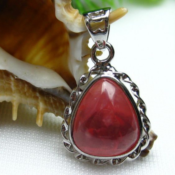 インカローズ ロードクロサイト ペンダント [W12-67]