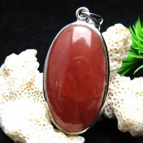 インカローズ ロードクロサイト ペンダント [W13-13]