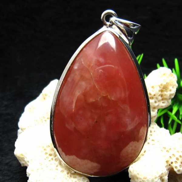 インカローズ ロードクロサイト ペンダント [W13-24]