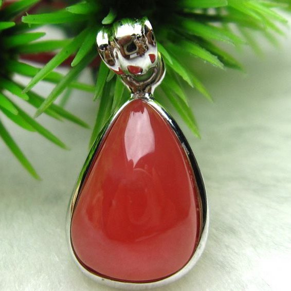 インカローズ ロードクロサイト ペンダント [W9-109]