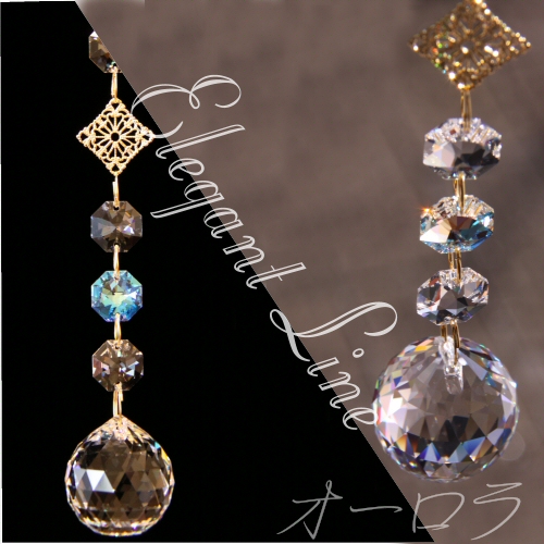 お部屋用サンキャッチャー：エレガントライン (A/B)