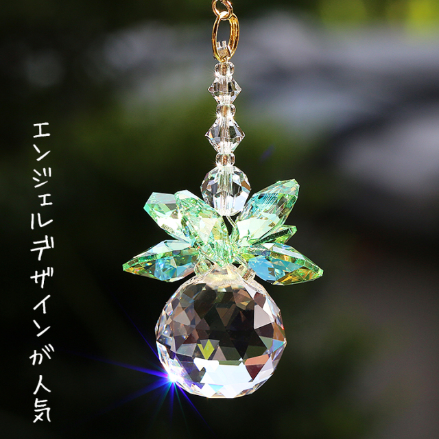 サンキャッチャー スワロフスキー ままだま♪様 おまとめページ✩.*˚ ハンドメイドキット】天使のサンキャッチャー ☆ キット #1