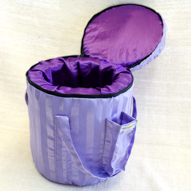 クッションケース・ラベンダー【くりすたり庵】 