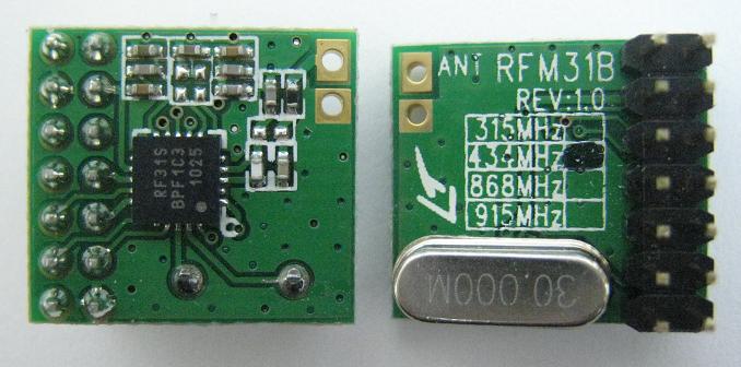 微弱無線受信モジュールRFM31B