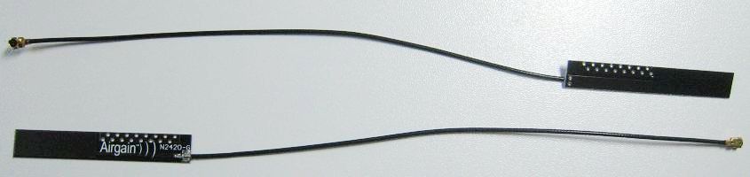 USB無線LAN用の内蔵アンテナ（アメリカAirgainの内蔵N2420dbi）【メール便可】