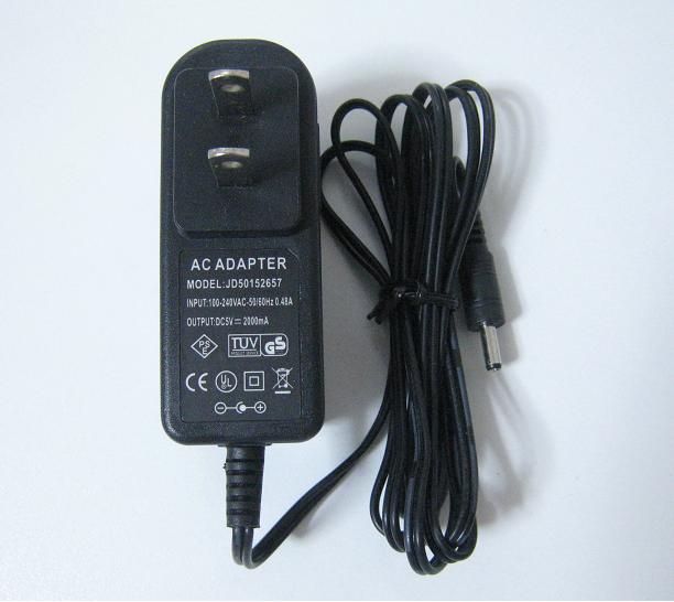 5V/2A PSE安定電源(AC:100-240V, プラグ1.3mmφ)