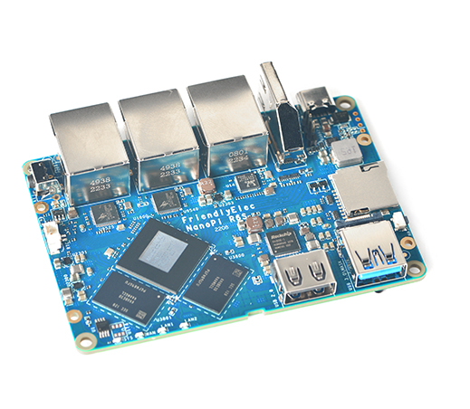 ARM/SoC AI(人工知能)評価ボードNanoPi-R6S(RK3588S、高性能エッジ コンピューティング プラットフォーム)
