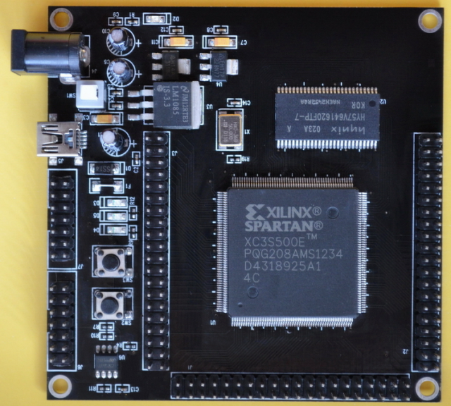 Xilinx(ザイリンクス) Spartan-3EシリーズFPGA XC3S500開発ボード