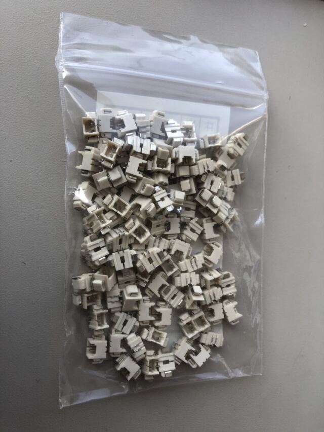 1.25T-2-nA型基板用コネクタ(1.25mmピッチ2P/4P、100個入り)【メール便可】