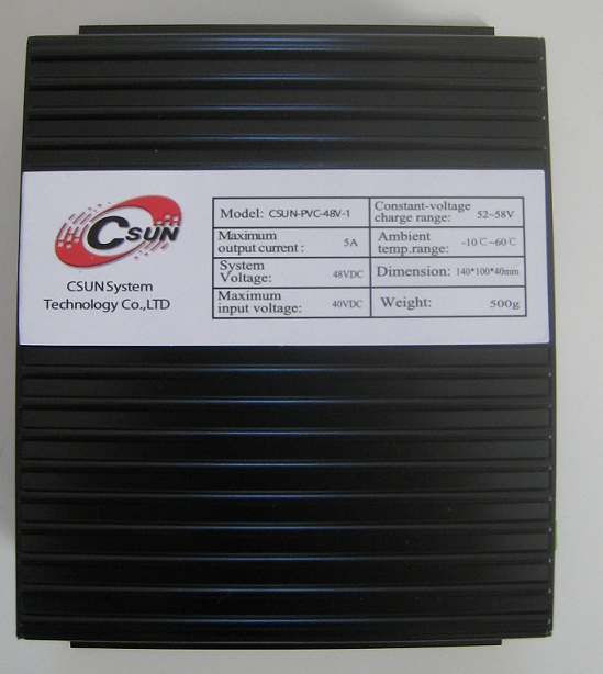 MPPT型太陽光充電コントローラ(特許を利用して開発した)