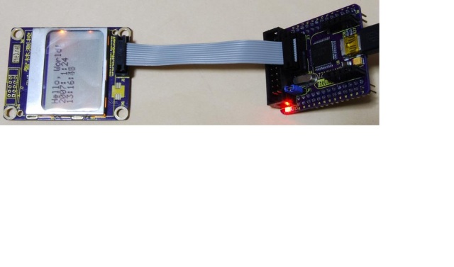 ARM7TDMI/LPC2148モジュール＋LCD5110+OpenLinkセット