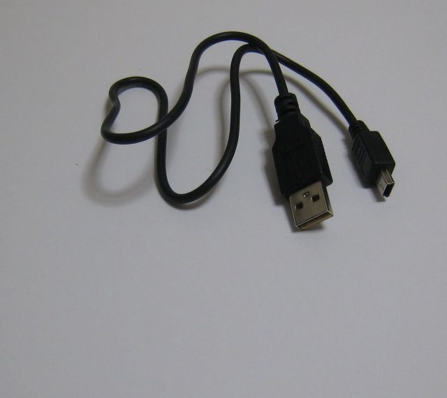 USB2.0ケーブル（A：ミニBタイプ）【メール便可】