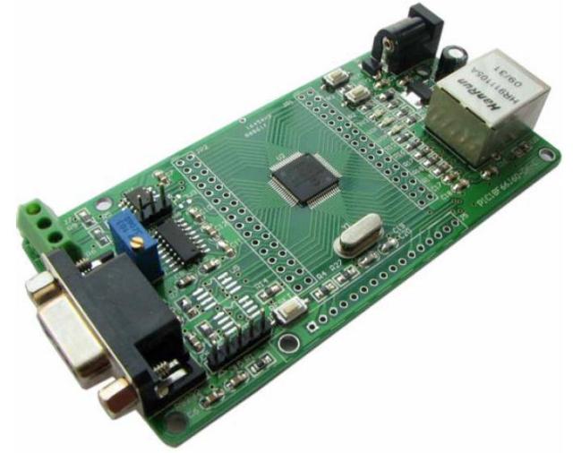 イーサネット内蔵PIC18F66J60開発ボード