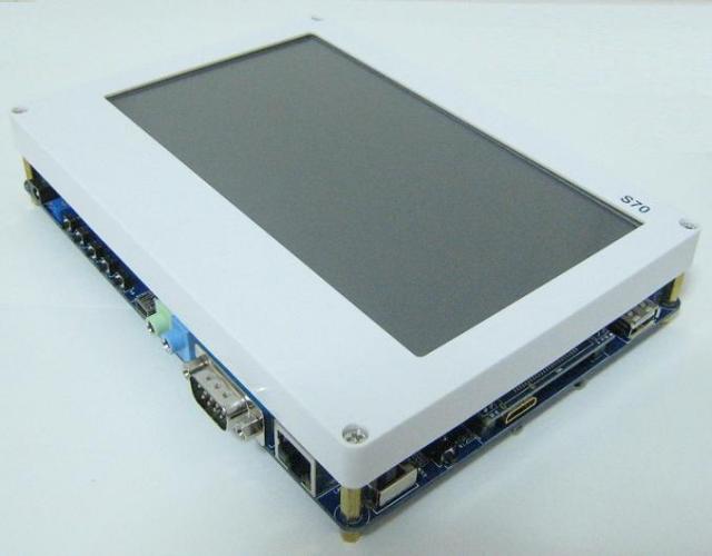 ●他社より4割安い●　「送料無料」ARM/Cortex-A8・S5PV210 Tiny210簡易開発キット（7”TFT液晶タッチパネル付き)