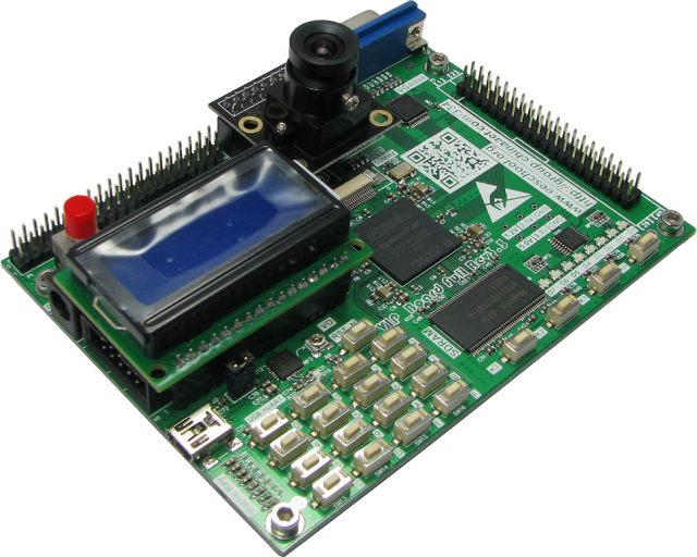 FPGA/CycloneIV EP4CE15ビデオ画像処理開発ボード（OV7725カメラモジュール、ミニLCD1602付き）