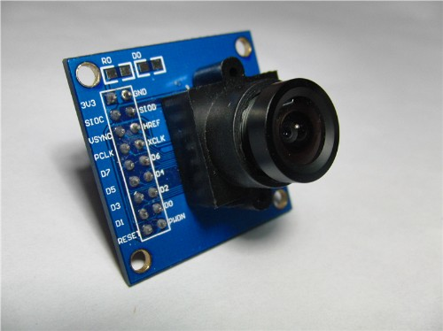 OV7670カメラモジュール（30万画素、SCCBインタフェース）