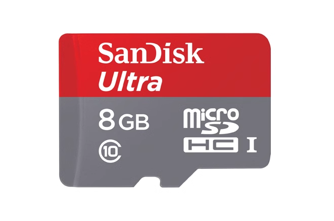 SanDisk Ultra microSDHCカード Class10 8GB(変換アダプタ付き、偽造防止コード付き)