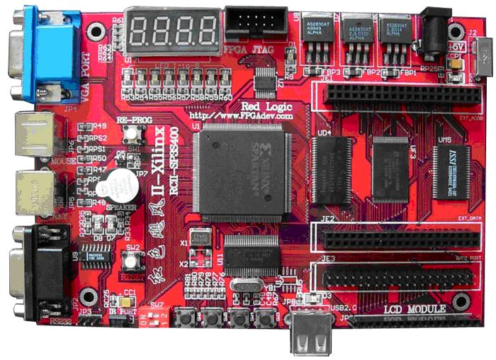Xilinx SP3S400開発ボード