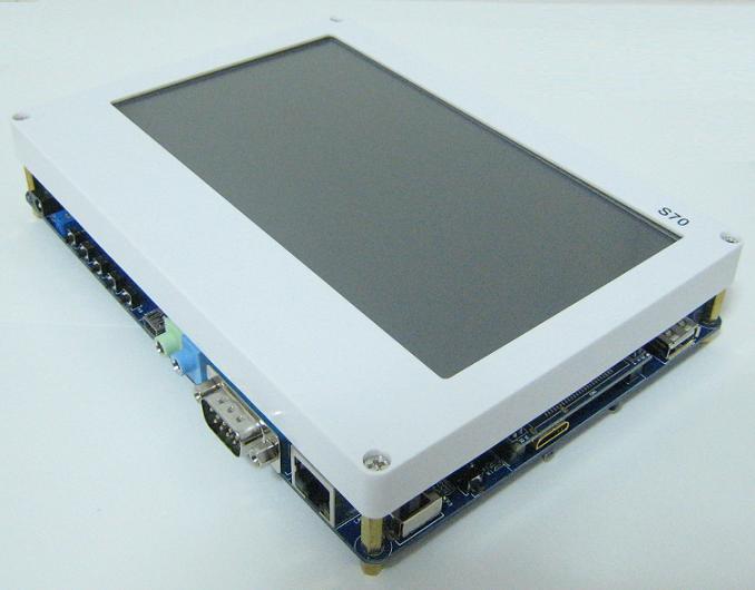 ●他社より4割安い●　「送料無料」ARM/Cortex-A8・S5PV210 Tiny210簡易開発キット（7”TFT液晶タッチパネル付き)