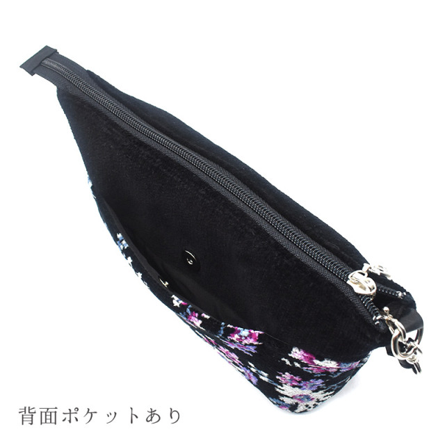 110-75052 ジュリア柄 両面ポシェット