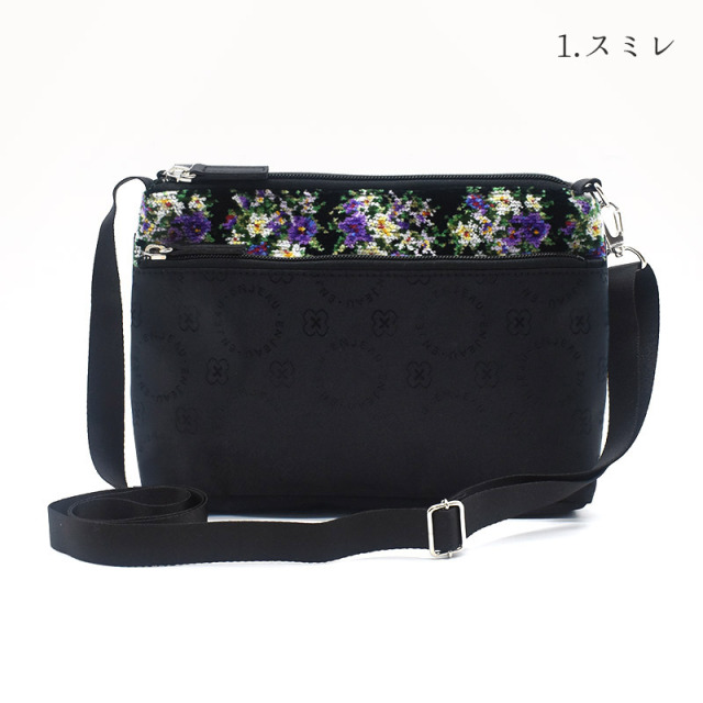 Enjeau(アーンジョー)：超軽量 ダブルファスナー ポシェット