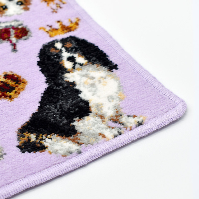 ハンカチ タオルハンカチ シェニール織【アメリカンコッカー】