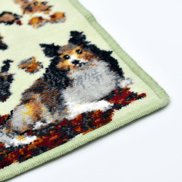 犬猫柄 大型犬 シェットランド