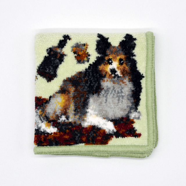 犬猫柄 大型犬 シェットランド