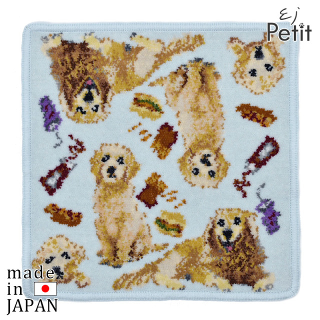 yourelie ハンカチ　ワンコさん柄 yourelie ハンカチ ワンコさん柄 trim_fce_item67359a5340f92.jpg