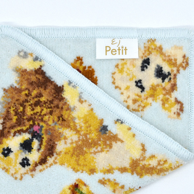 ハンカチ タオルハンカチ シェニール織【ゴールデンレトリーバー】