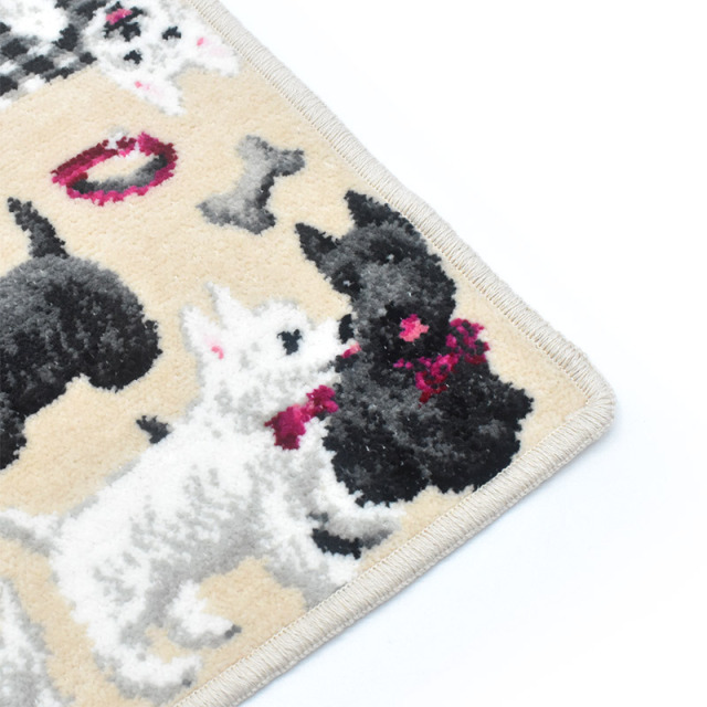 496-51-11 ホワイトテリア スコティッシュテリア ハンカチ