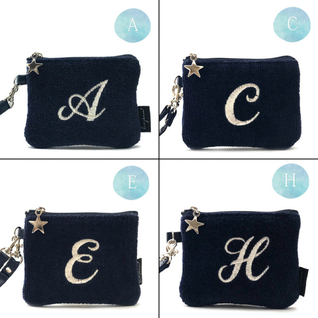 イニシャル ネイビー