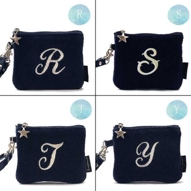 イニシャル ネイビー