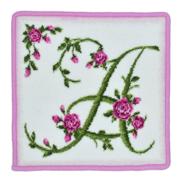 花文字　緑　イニシャル　セール