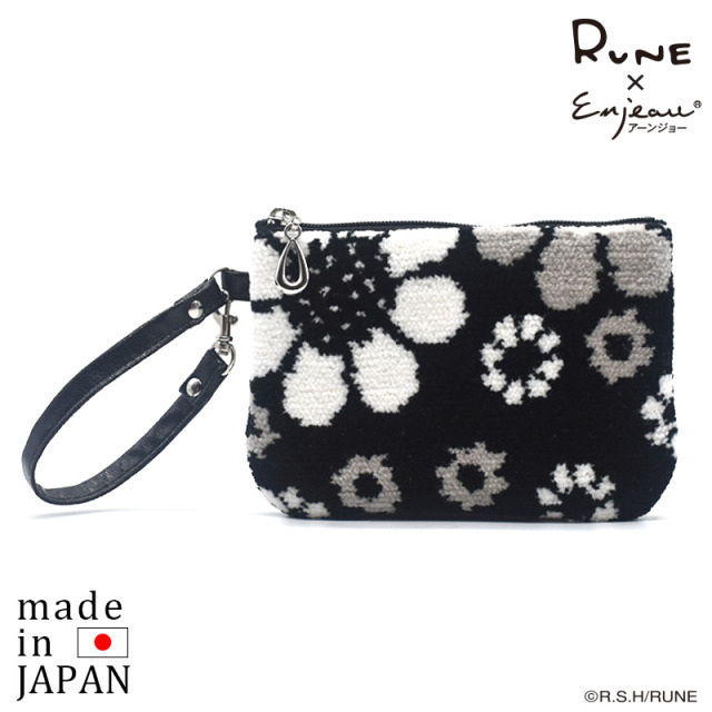 RUNE 内藤ルネ × アーンジョー：ストラップポーチ小 コインケース