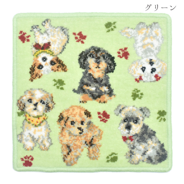 67b-51-11 セール ドッグ ハンカチ