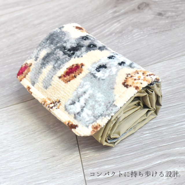 Enjeau(アーンジョー)：犬柄 折りたためる マイバック(プードル 柴犬