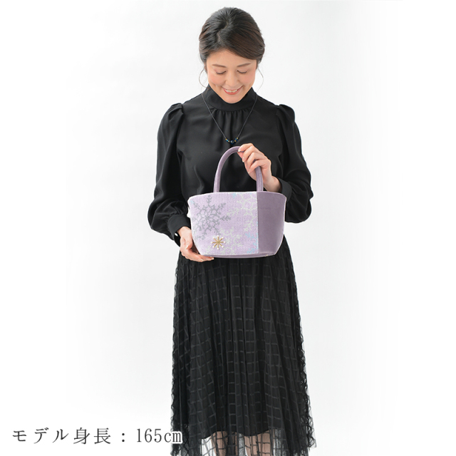 MISSA.EJ(ミッサイージェー)：トートバッグ(小) <パープル> 2093