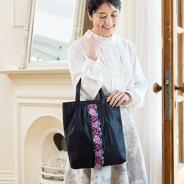 406-75-62 カルム 縦型 トートバッグ