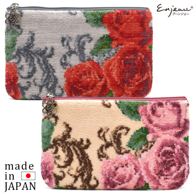 アイビーローズ　フラットポーチ