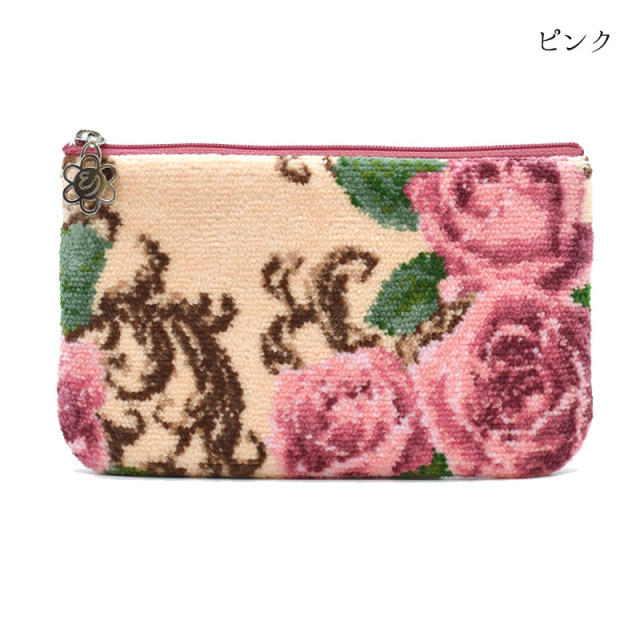 アイビーローズ　フラットポーチ