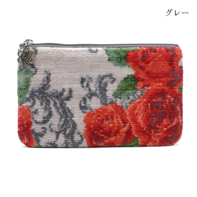 アイビーローズ　フラットポーチ