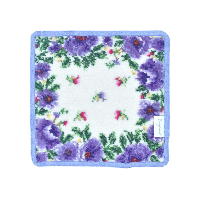 361-51-10 リース ロマンティックローズ ミニハンカチ