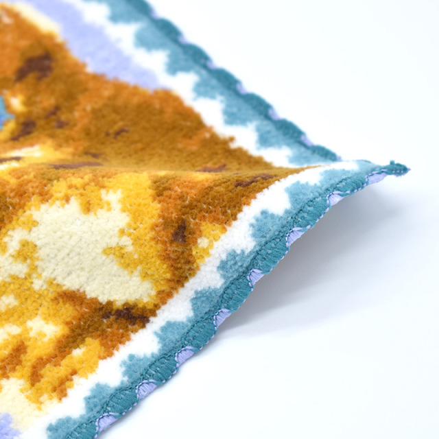 ルコット　ミニハンカチ　茶トラ