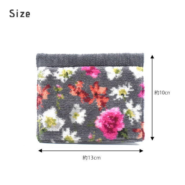 ポケットティッシュ Enjeau(アーンジョー)：ブリス ファスナーポケット付き ポケット